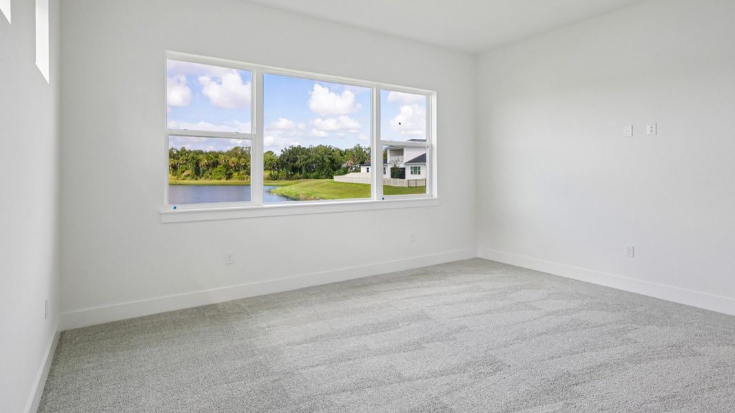 Furnished interior view inside a new home in Biscayne Landing at Seaire, Parrish (Image 39).
