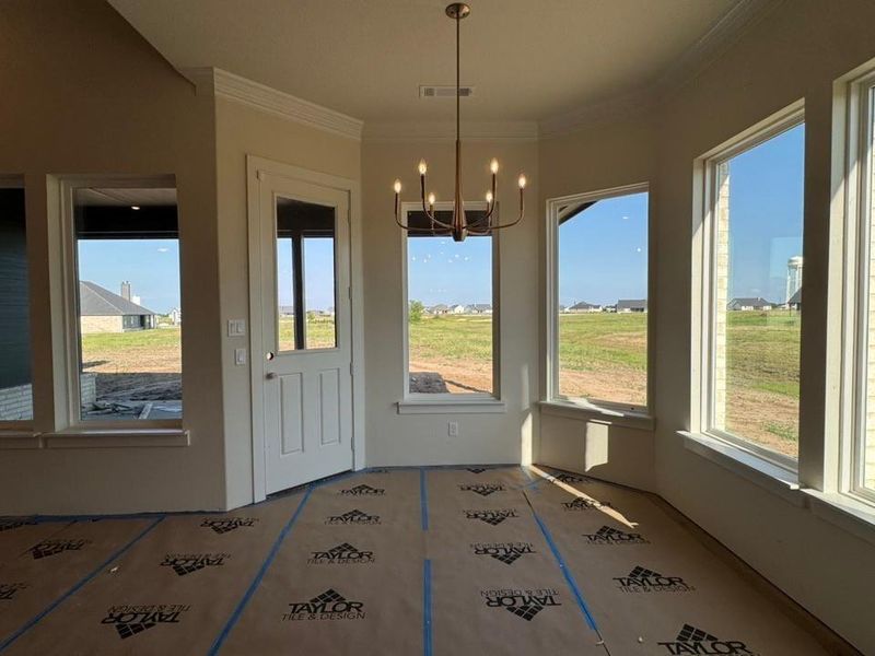 In-progress construction of a new home in Rocky Top, Krum, TX (Image 13).