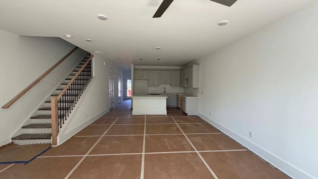 Family Room Construction Progress