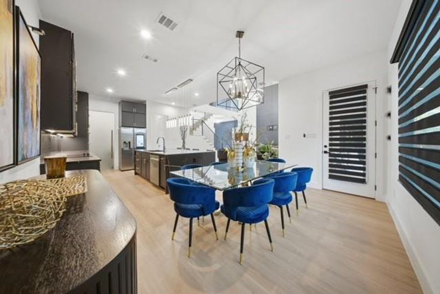 Furnished interior view inside a new home in , Cedar Hill (Image 25).