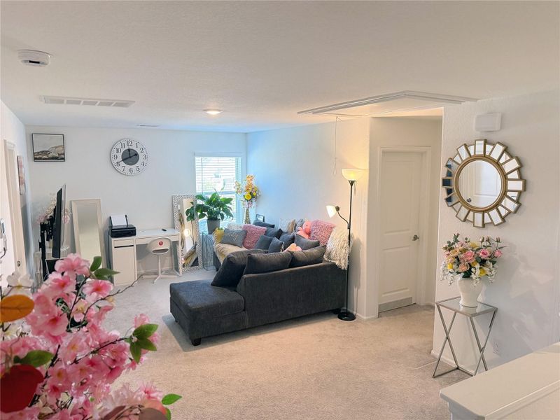 Furnished interior view inside a new home in Sterling Point at Baytown Crossings: Watermill Collection, Baytown (Image 13).