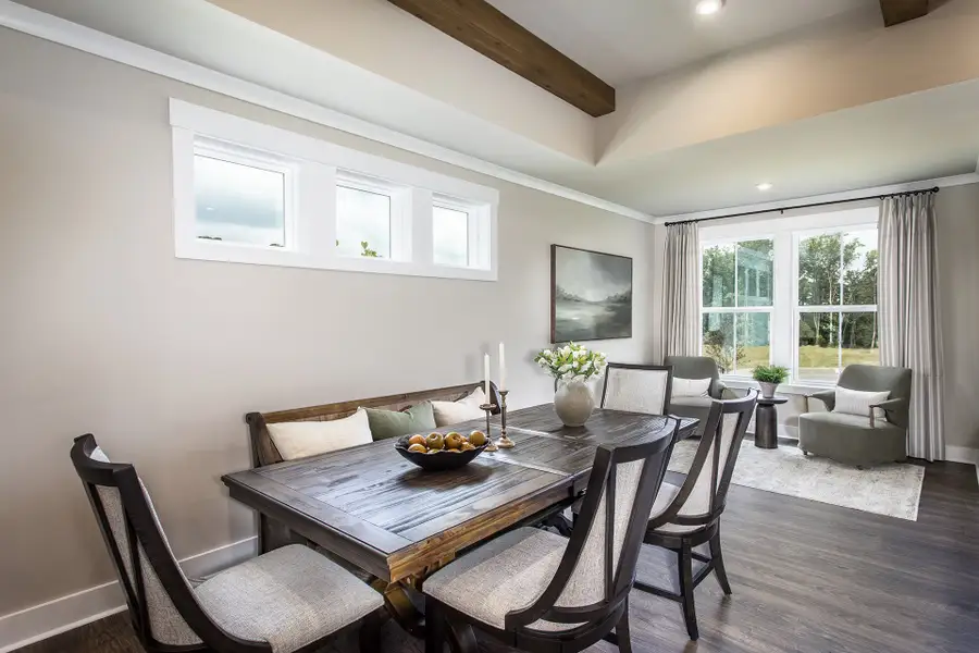 Furnished interior view inside a new home in Gatherings® at GreenHouse, Marietta (Image 7).