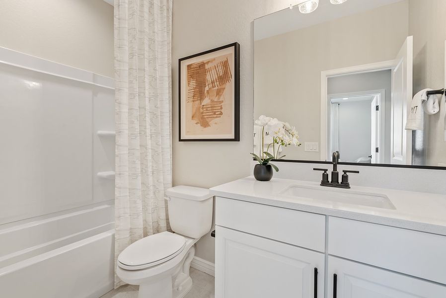 Furnished interior view inside a new home in Artisan at Asante, Surprise (Image 20).