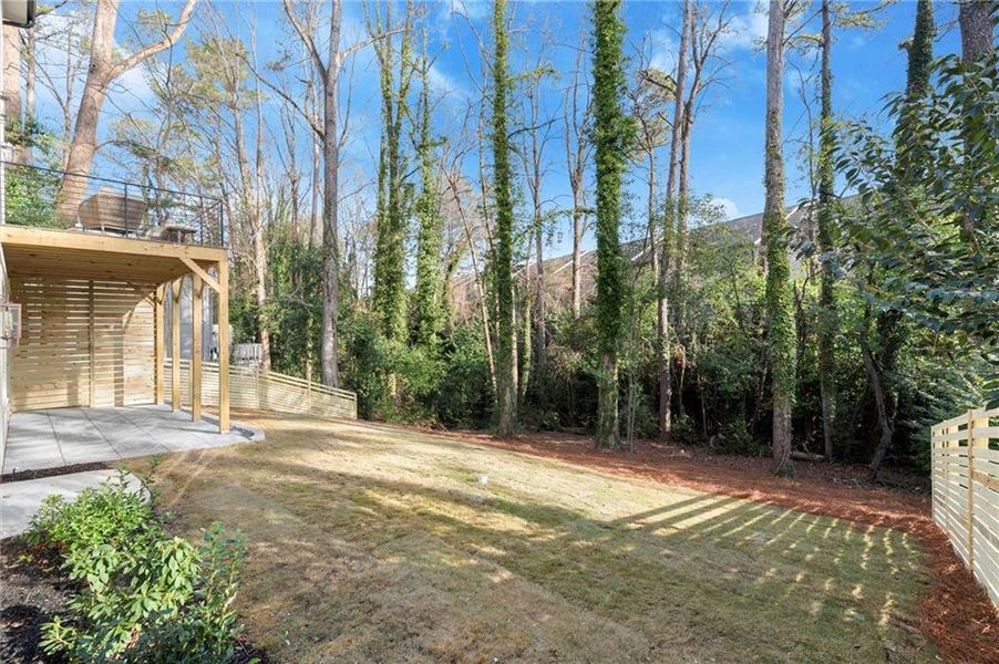 Exterior details and patio area of a home in , Brookhaven (Image 33). Exterior details and patio area of a home in , Brookhaven (Image 33).
