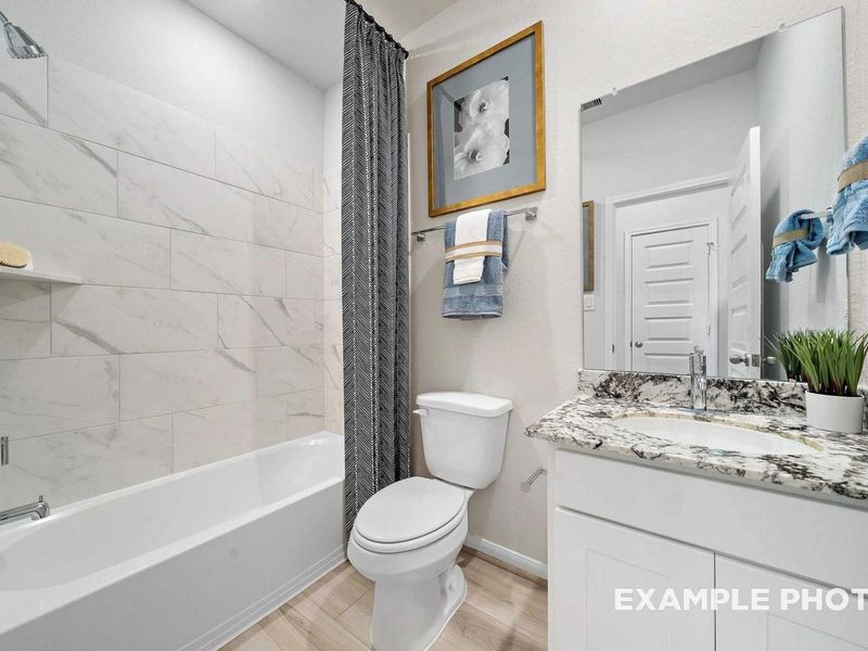 Furnished interior view inside a new home in Windmill Estates, Magnolia (Image 9).