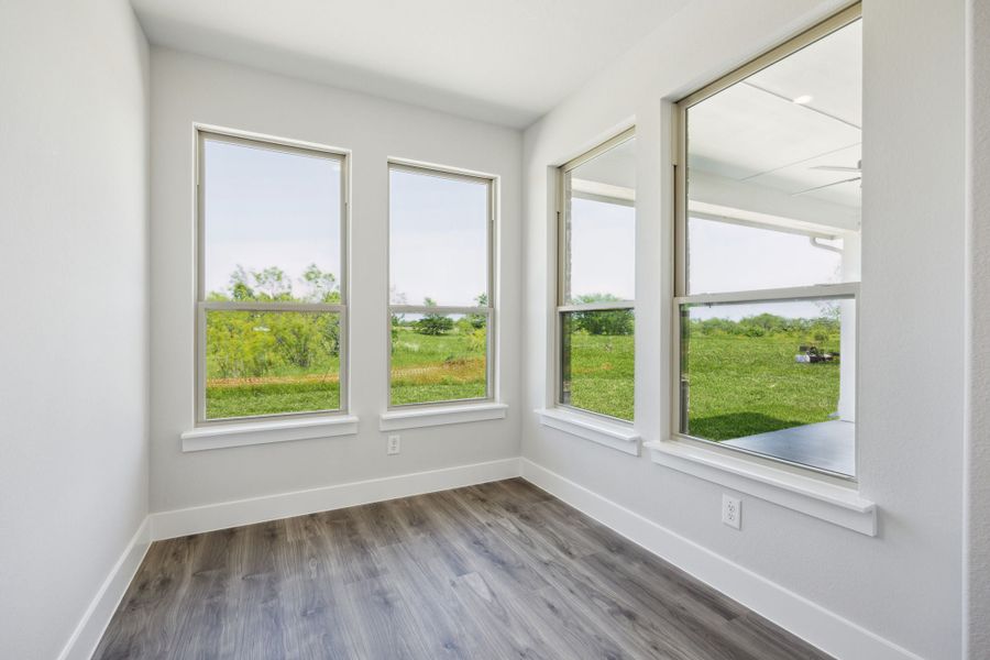 Spacious, unfurnished interior of a new home in Ellis Ranch Estates, Waxahachie (Image 22). Spacious, unfurnished interior of a new home in Ellis Ranch Estates, Waxahachie (Image 22).