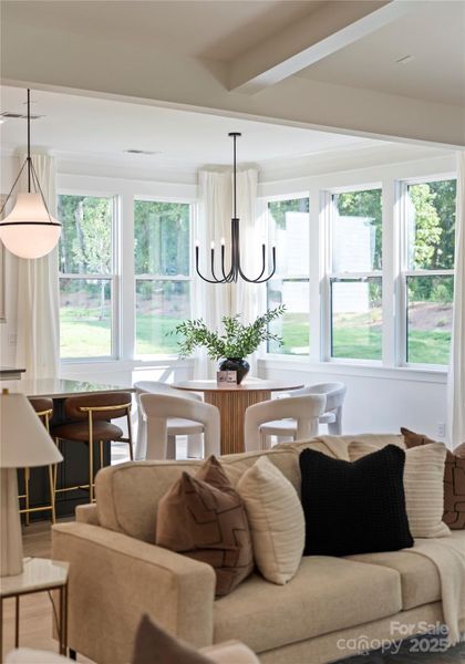 Furnished interior view inside a new home in , Wesley Chapel (Image 7).