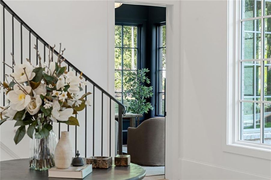 Furnished interior view inside a new home in , Atlanta (Image 13). Furnished interior view inside a new home in , Atlanta (Image 13).