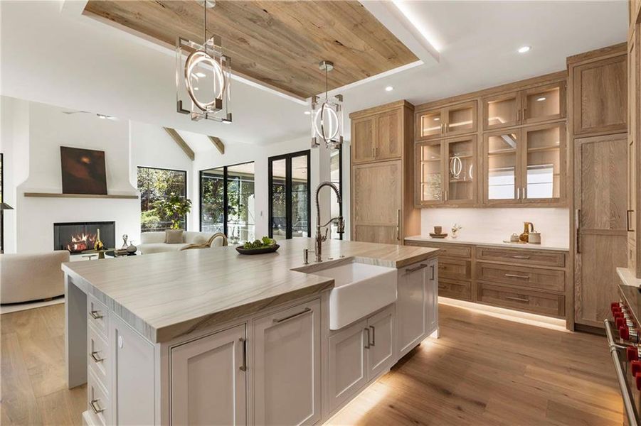Furnished interior view inside a new home in , Sandy Springs (Image 63).