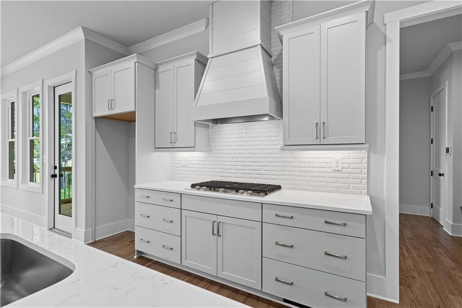 Furnished interior view inside a new home in , Canton (Image 3).