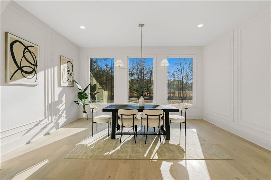 Furnished interior view inside a new home in , Lawrenceville (Image 15). Furnished interior view inside a new home in , Lawrenceville (Image 15).