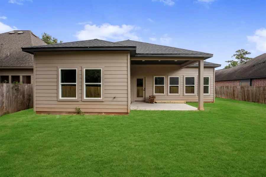 Exterior details and patio area of a home in , Montgomery (Image 30). Exterior details and patio area of a home in , Montgomery (Image 30).