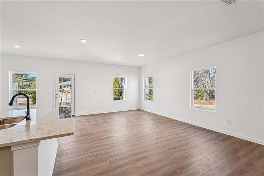 Spacious, unfurnished interior of a new home in Langston Reserve, Cartersville (Image 16). Spacious, unfurnished interior of a new home in Langston Reserve, Cartersville (Image 16).