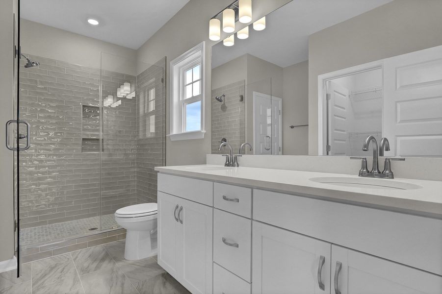 Furnished interior view inside a new home in East Wynd, Hampstead (Image 10).