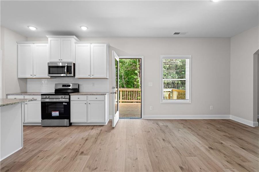 Furnished interior view inside a new home in , Newnan (Image 16).