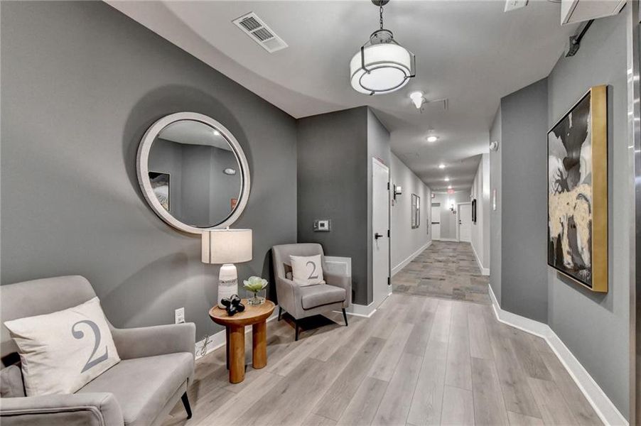 Furnished interior view inside a new home in , Cumming (Image 9). Furnished interior view inside a new home in , Cumming (Image 9).
