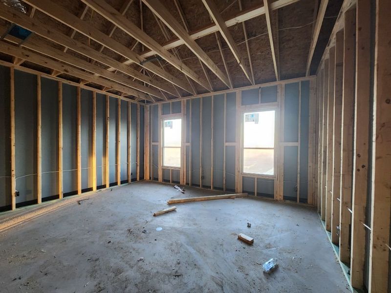 In-progress construction of a new home in Rocky Top, Krum, TX (Image 11).
