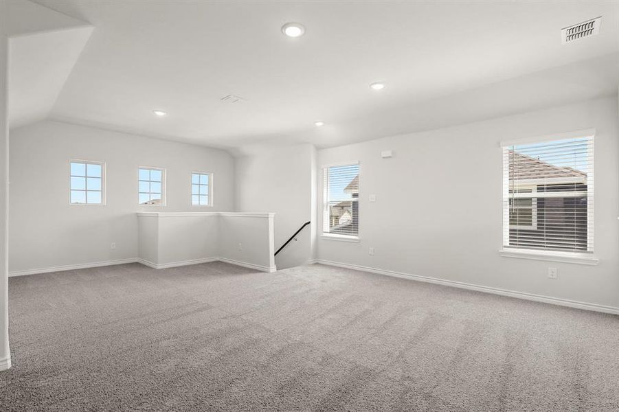 Spacious, unfurnished interior of a new home in Burgess Meadows, Cleburne (Image 17). Spacious, unfurnished interior of a new home in Burgess Meadows, Cleburne (Image 17).