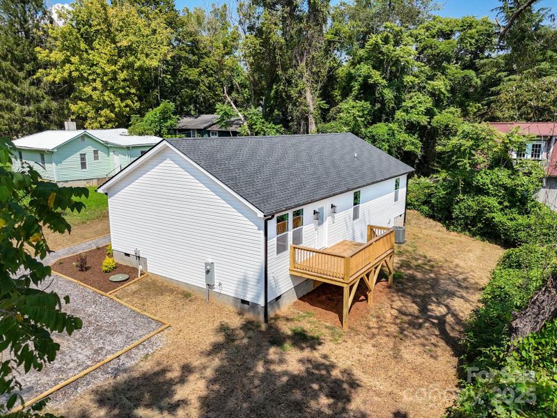 Front exterior of a new home in , Asheville, NC, highlighting curb appeal (Image 22).