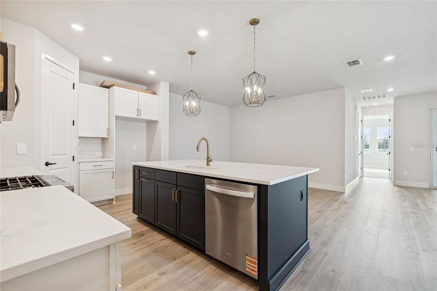 Furnished interior view inside a new home in Gracewater at Sarasota, Sarasota (Image 12).