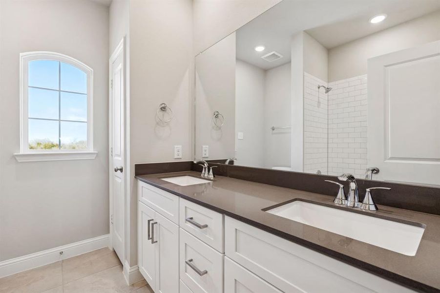 Furnished interior view inside a new home in Venetian, Weston (Image 8).
