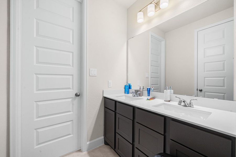 Furnished interior view inside a new home in Marvida, Cypress (Image 5).