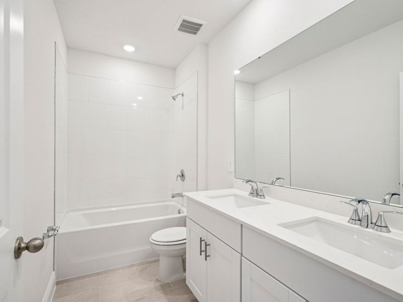 Furnished interior view inside a new home in The Reserve at Hammock Oaks - Signature Series, Lady Lake (Image 6).