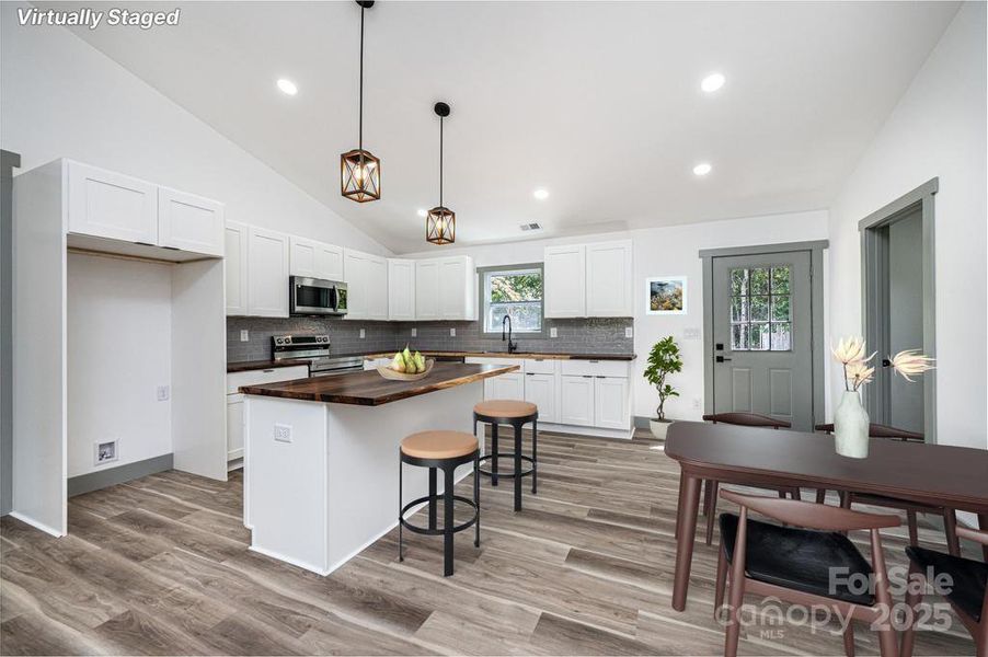 Furnished interior view inside a new home in , Valdese (Image 12).