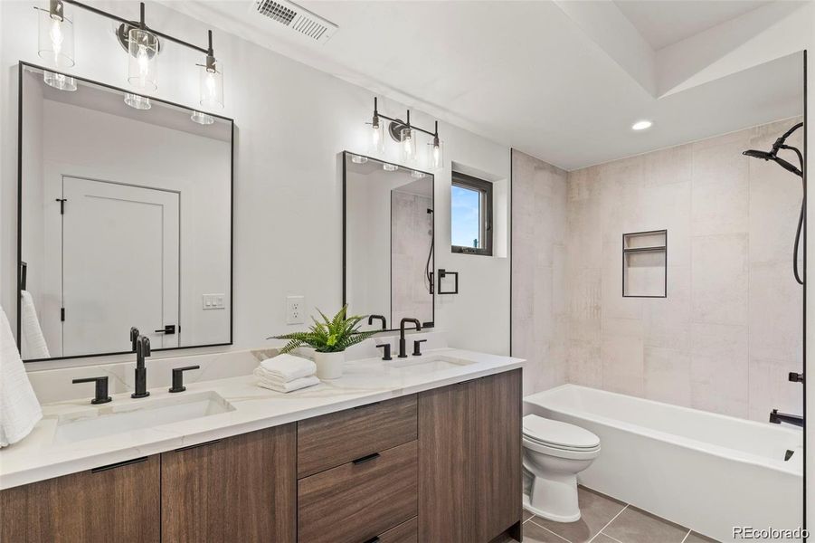 Furnished interior view inside a new home in , Denver (Image 6). Furnished interior view inside a new home in , Denver (Image 6).