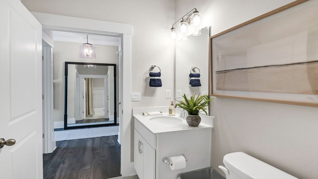 Furnished interior view inside a new home in Cross Creek, Lexington (Image 28). Furnished interior view inside a new home in Cross Creek, Lexington (Image 28).