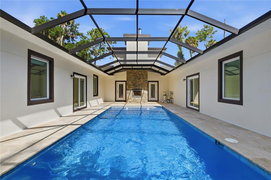 Exterior details and patio area of a home in , Palm Coast (Image 4). Exterior details and patio area of a home in , Palm Coast (Image 4).