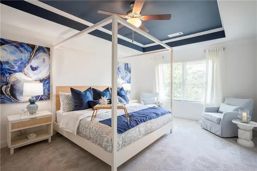 Furnished interior view inside a new home in Somerset at Riverbrook, Gainesville (Image 18).