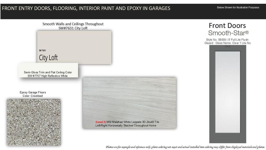 Sample of building materials used in homes in Coral Isles at Avenir, Palm Beach Gardens (Image 10).