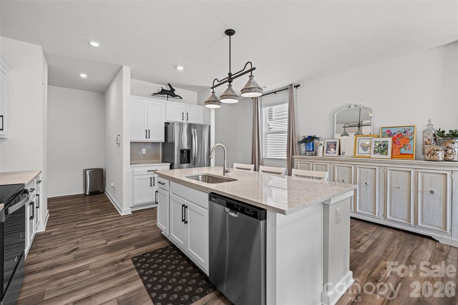 Furnished interior view inside a new home in , York (Image 9).