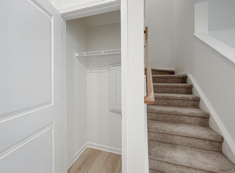 Spacious, unfurnished interior of a new home in East Main Townes, Spartanburg (Image 17).