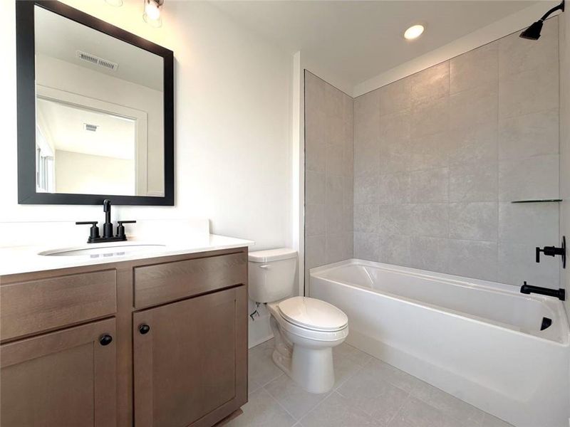 Furnished interior view inside a new home in Overlook at Peachtree Corners, Peachtree Corners (Image 14).
