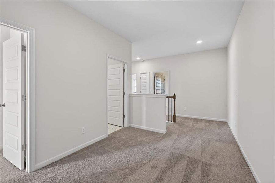 Spacious, unfurnished interior of a new home in Townes At The Stiles, Cartersville (Image 21).