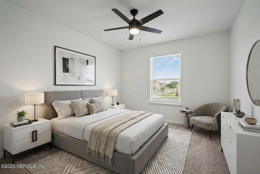 Furnished interior view inside a new home in , Palm Coast (Image 3).