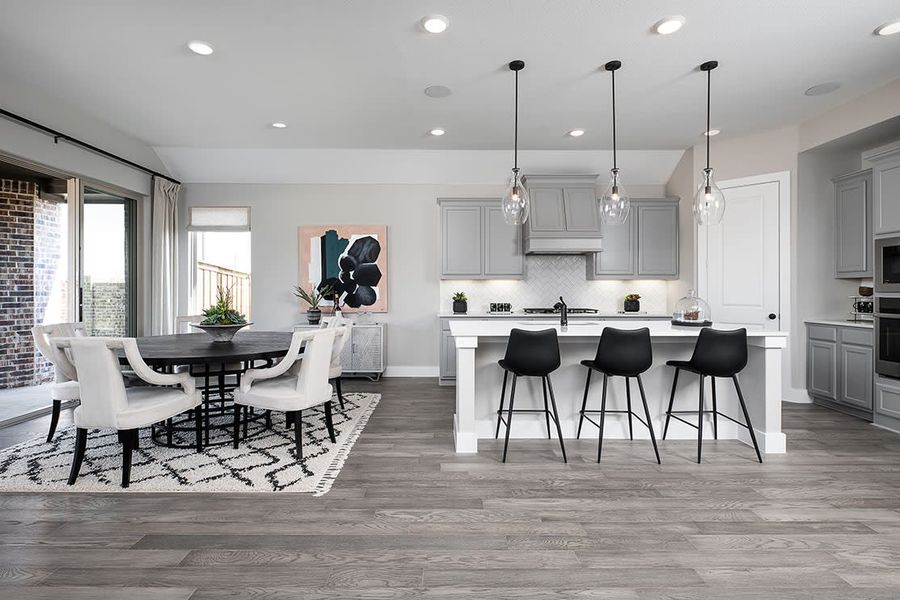 Representative furnished interior of a home built from the Ethan by Tri Pointe Homes in View at the Reserve, Mansfield (Image 6). Representative furnished interior of a home built from the Ethan by Tri Pointe Homes in View at the Reserve, Mansfield (Image 6).