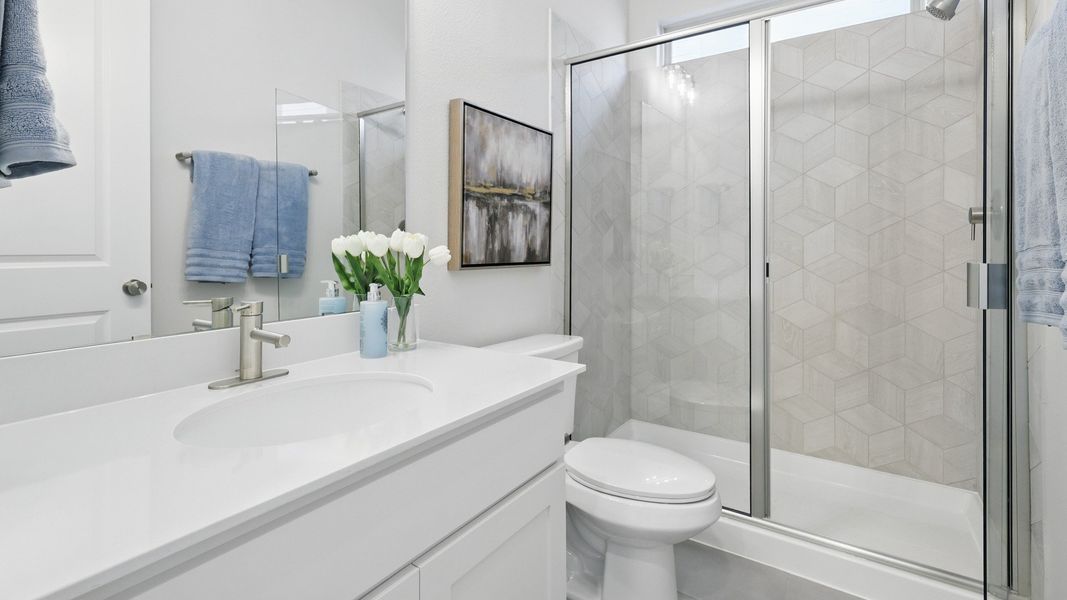 Representative furnished interior of a home built from the Magnolia by Brightland Homes in Green Meadows Premier, Celina (Image 23). Representative furnished interior of a home built from the Magnolia by Brightland Homes in Green Meadows Premier, Celina (Image 23).