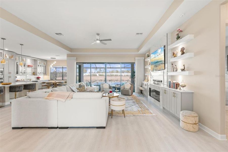 Furnished interior view inside a new home in , Lakewood Ranch (Image 41).