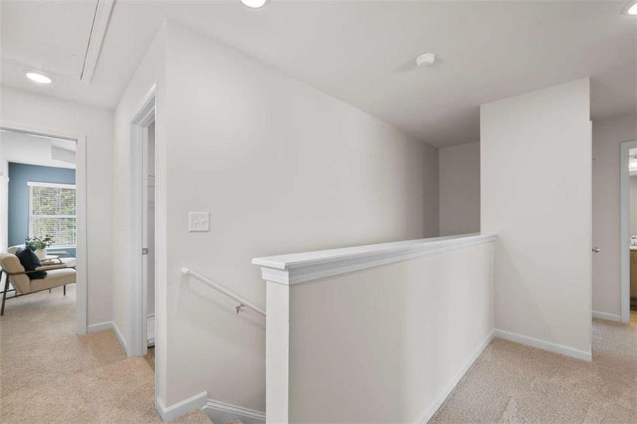 Spacious, unfurnished interior of a new home in Walden Park - The Retreat, Jonesboro (Image 46).