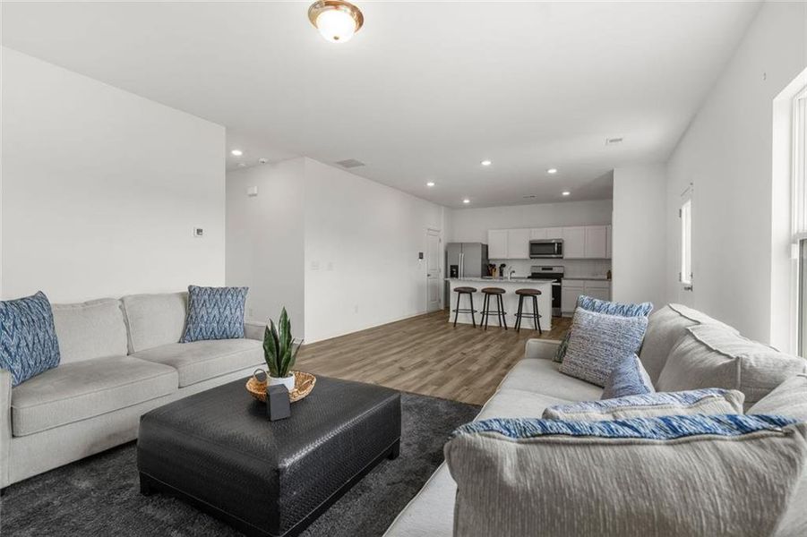 Furnished interior view inside a new home in Alder Park, Conyers (Image 17).