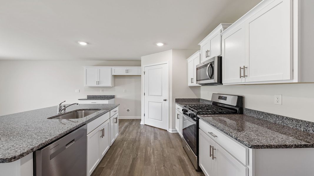 Furnished interior view inside a new home in Spring Ridge, Anderson (Image 9).