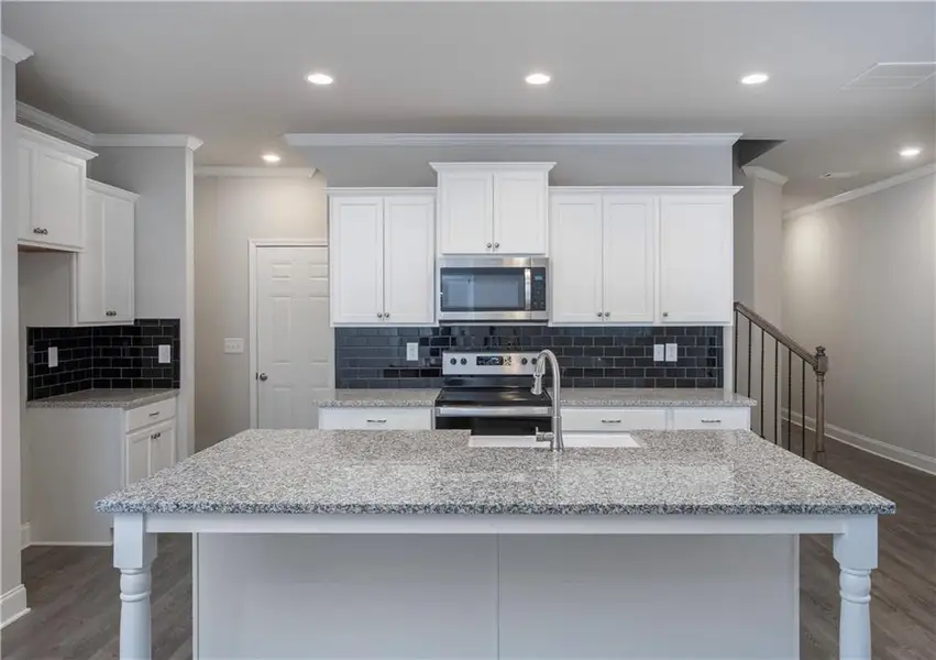 Furnished interior view inside a new home in , Flowery Branch (Image 3).