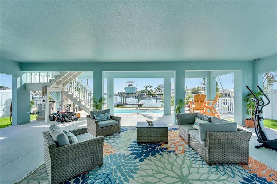 Furnished interior view inside a new home in , Treasure Island (Image 7).