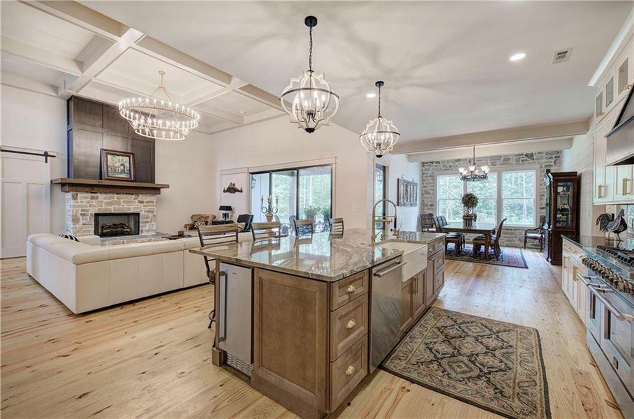 Furnished interior view inside a new home in , Temple (Image 14).