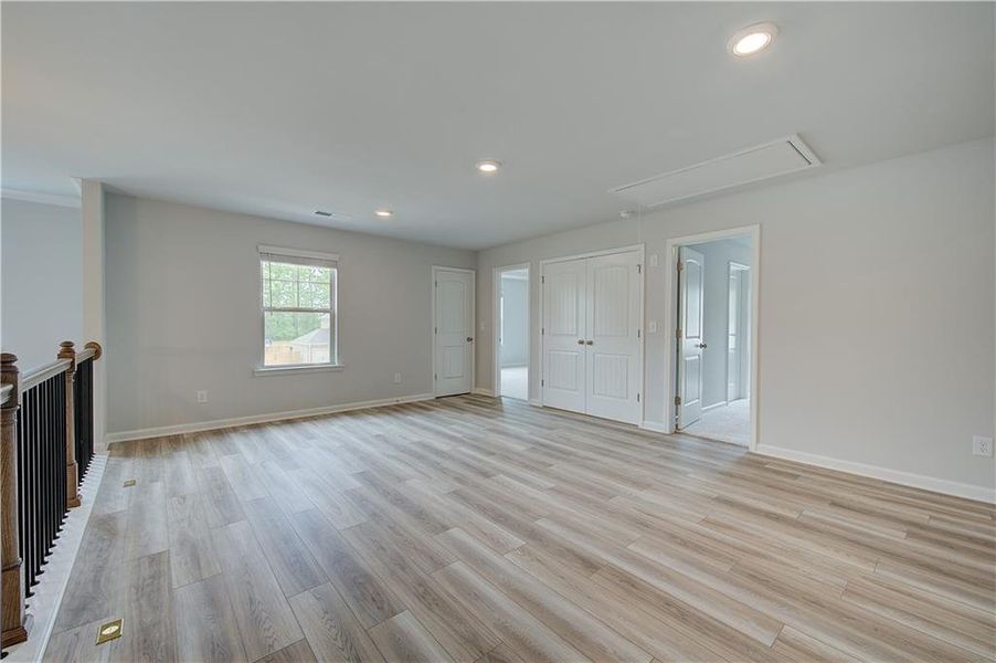 Spacious, unfurnished interior of a new home in Cambria at Traditions, Hampton (Image 21).