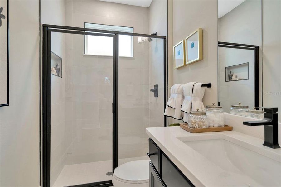 Furnished interior view inside a new home in Primrose at Longleaf, New Port Richey (Image 9).