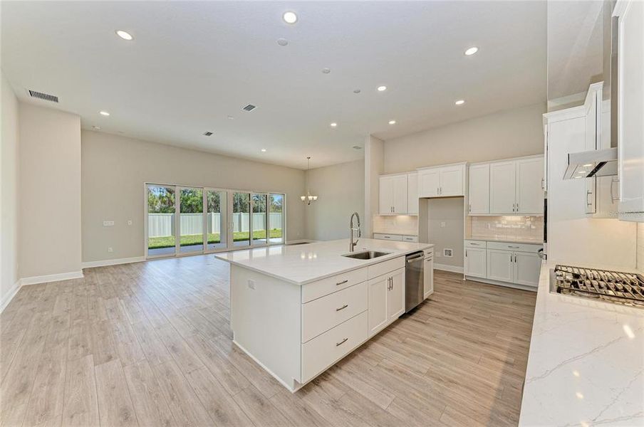 Furnished interior view inside a new home in Crosswind Point, Parrish (Image 14).